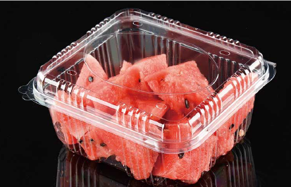 Plastic fruit packaging box HZ-37
