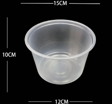 Thermoformed packaging bowl 