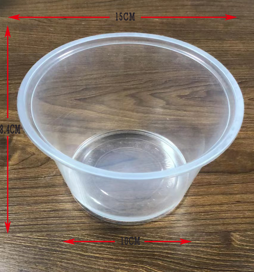 Thermoformed packaging bowl 