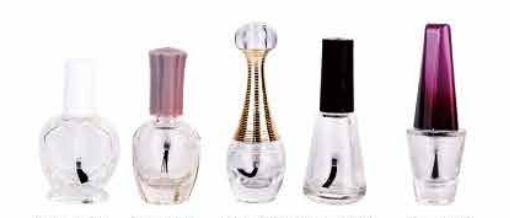 Glass nail varnish bottle SY-235