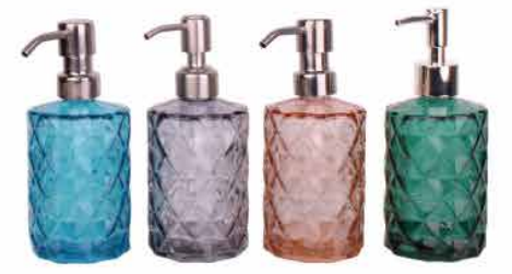 Glass hand sanitizer bottle SY-245