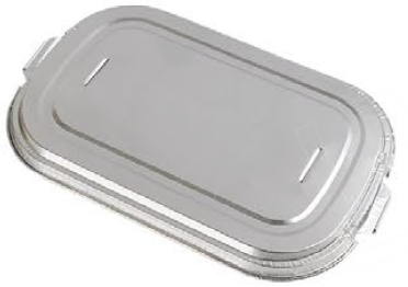 Aluminum foil aviation lunch box series HZ-A168-LID