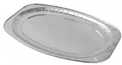 Aluminum foil turkey barbecue plate series HZ-P430