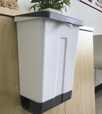 Plastic wall mounted trash can INFO 6006