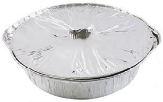 Aluminum foil round lunch box series HZ-POT328