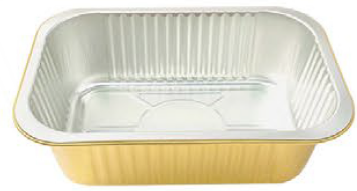  Aluminum foil color lunch box series  HZ-REC184D