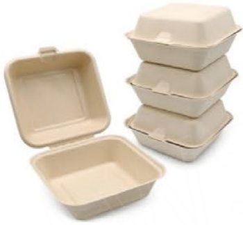  Sugarcane Pulp Meal Box Series HZ-HB6"