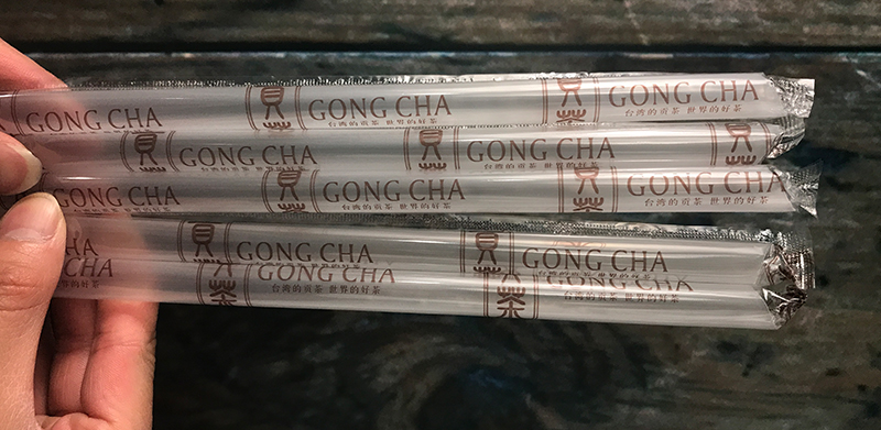 GONGCHA straw